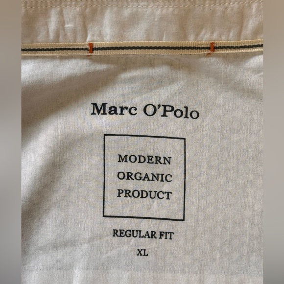 MARC O’POLO Modern Organic Regular Fit Mens Long Sleeve Button Down Shirt XL - Picture 3 of 9